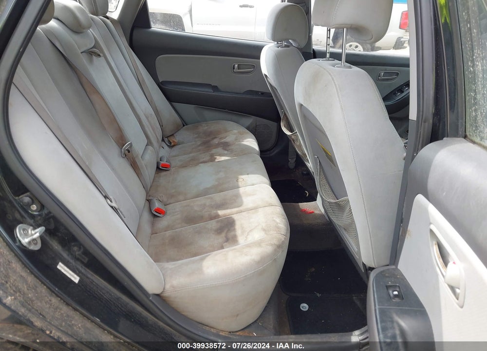 2008 HYUNDAI ELANTRA GLS/SE VIN: KMHDU46D38U529031