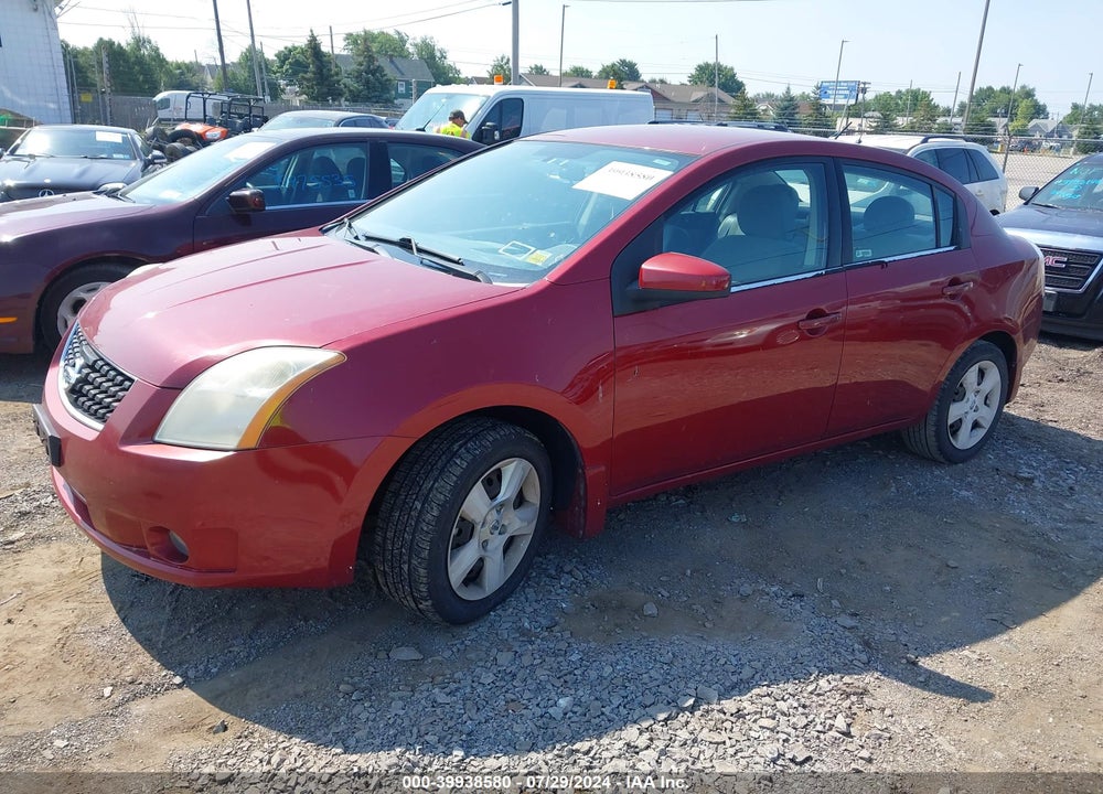 2008 NISSAN SENTRA VIN: 3N1AB61E68L760074