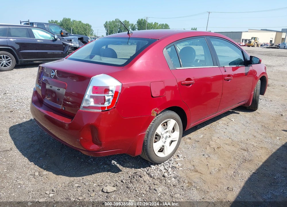 2008 NISSAN SENTRA VIN: 3N1AB61E68L760074