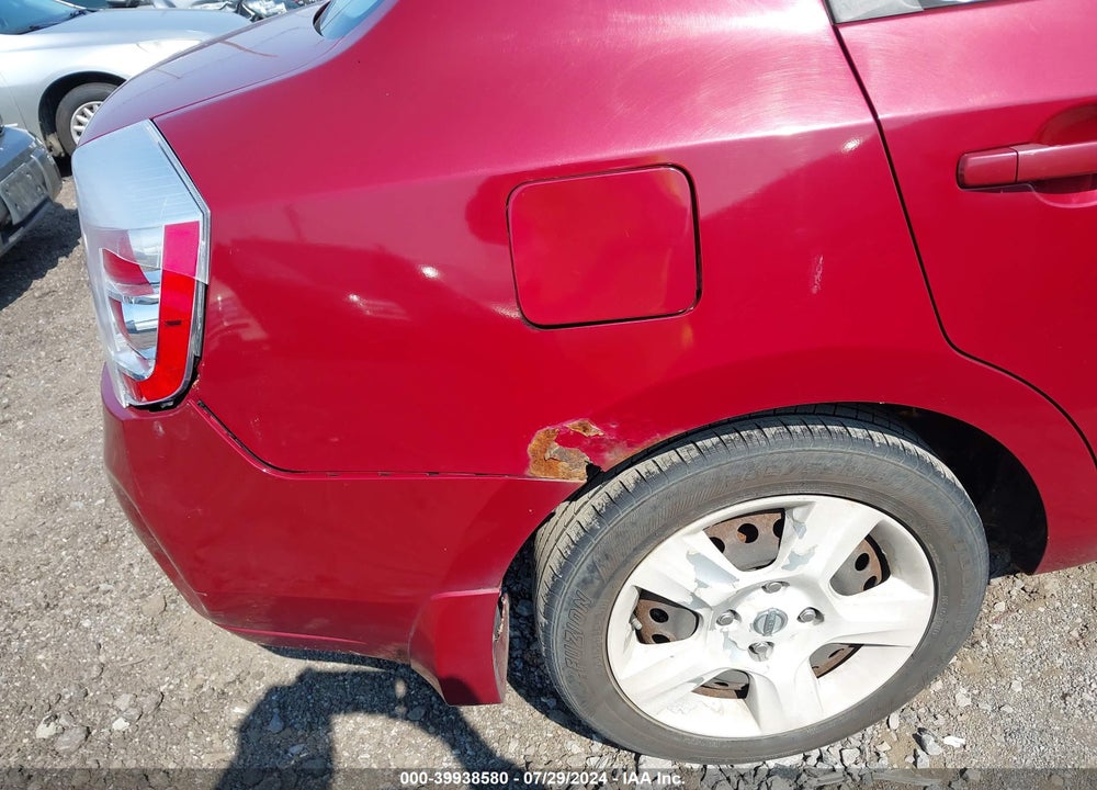 2008 NISSAN SENTRA VIN: 3N1AB61E68L760074