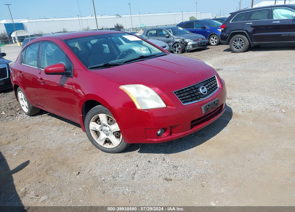 2008 NISSAN SENTRA VIN: 3N1AB61E68L760074