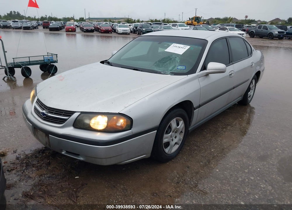 2000 CHEVROLET IMPALA VIN: 2G1WF55E1Y9236709