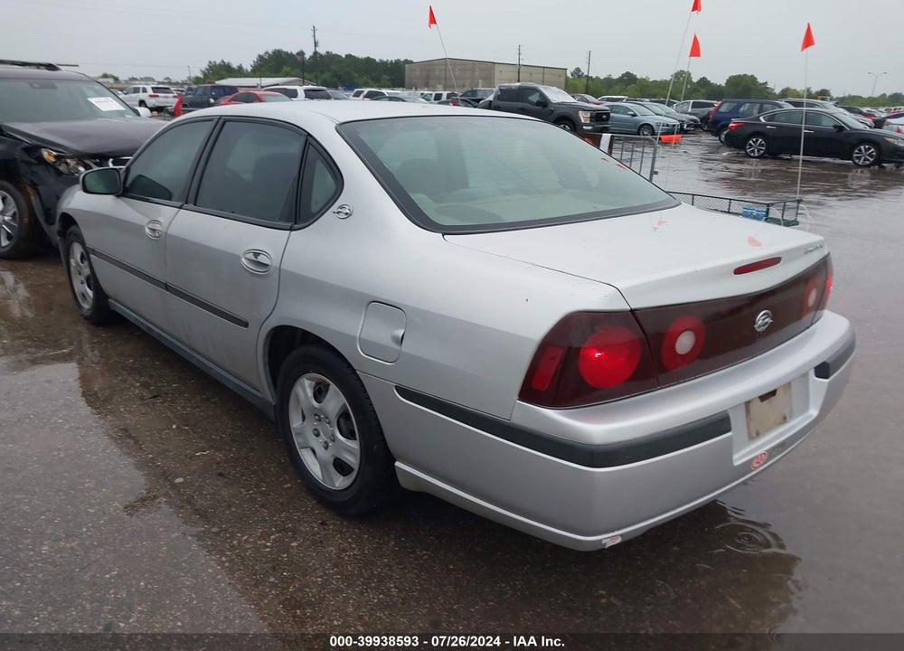 2000 CHEVROLET IMPALA VIN: 2G1WF55E1Y9236709