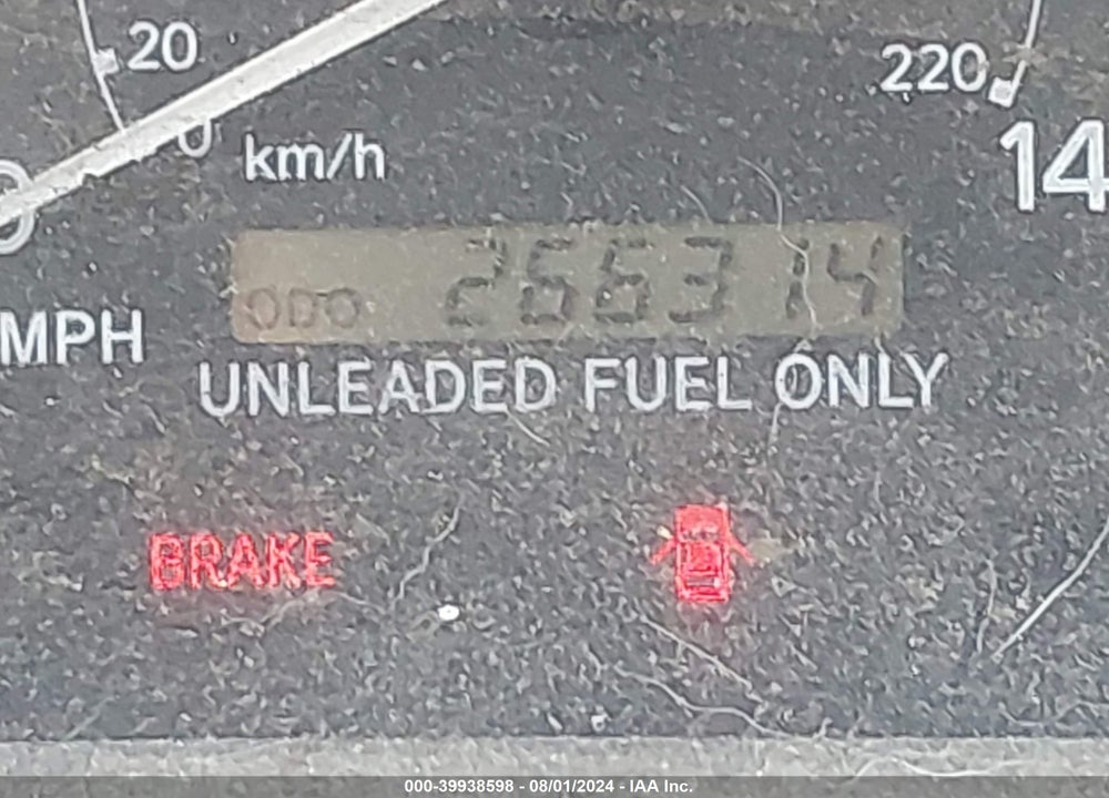 1997 TOYOTA CAMRY XLE V6 VIN: 4T1BF22K3VU000510