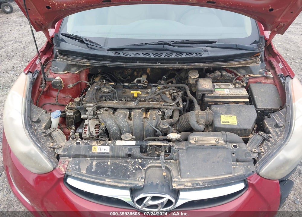 2013 HYUNDAI ELANTRA GLS VIN: KMHDH4AE7DU776325