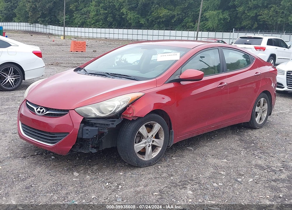 2013 HYUNDAI ELANTRA GLS VIN: KMHDH4AE7DU776325