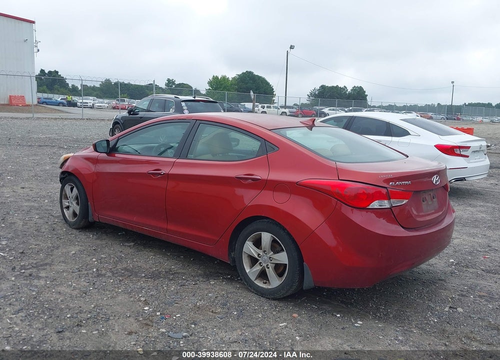 2013 HYUNDAI ELANTRA GLS VIN: KMHDH4AE7DU776325