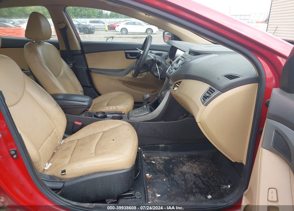 2013 HYUNDAI ELANTRA GLS VIN: KMHDH4AE7DU776325