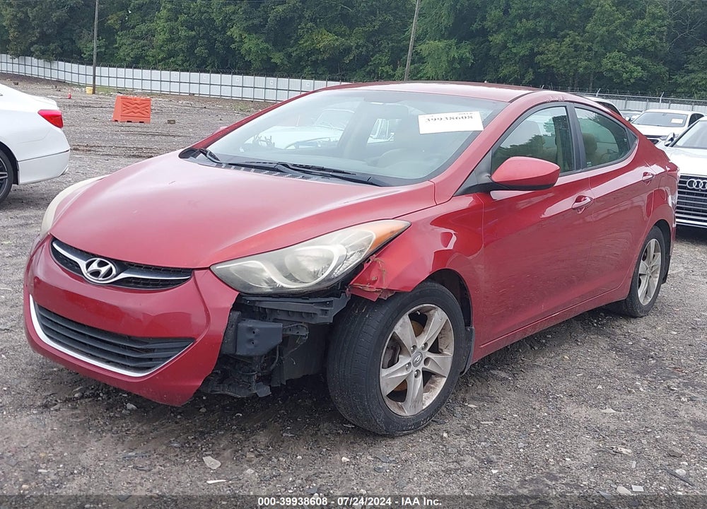 2013 HYUNDAI ELANTRA GLS VIN: KMHDH4AE7DU776325