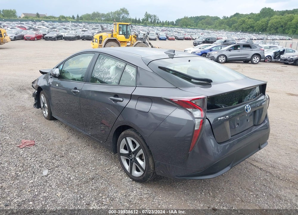 2017 TOYOTA PRIUS THREE TOURING VIN: JTDKARFU1H3536907