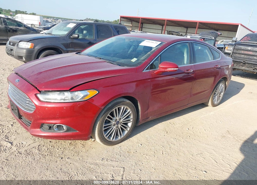 2016 FORD FUSION SE VIN: 3FA6P0T99GR161219