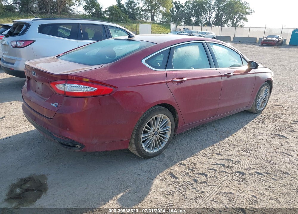 2016 FORD FUSION SE VIN: 3FA6P0T99GR161219