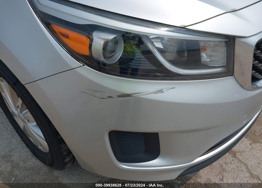 2016 KIA SEDONA LX VIN: KNDMB5C11G6163244