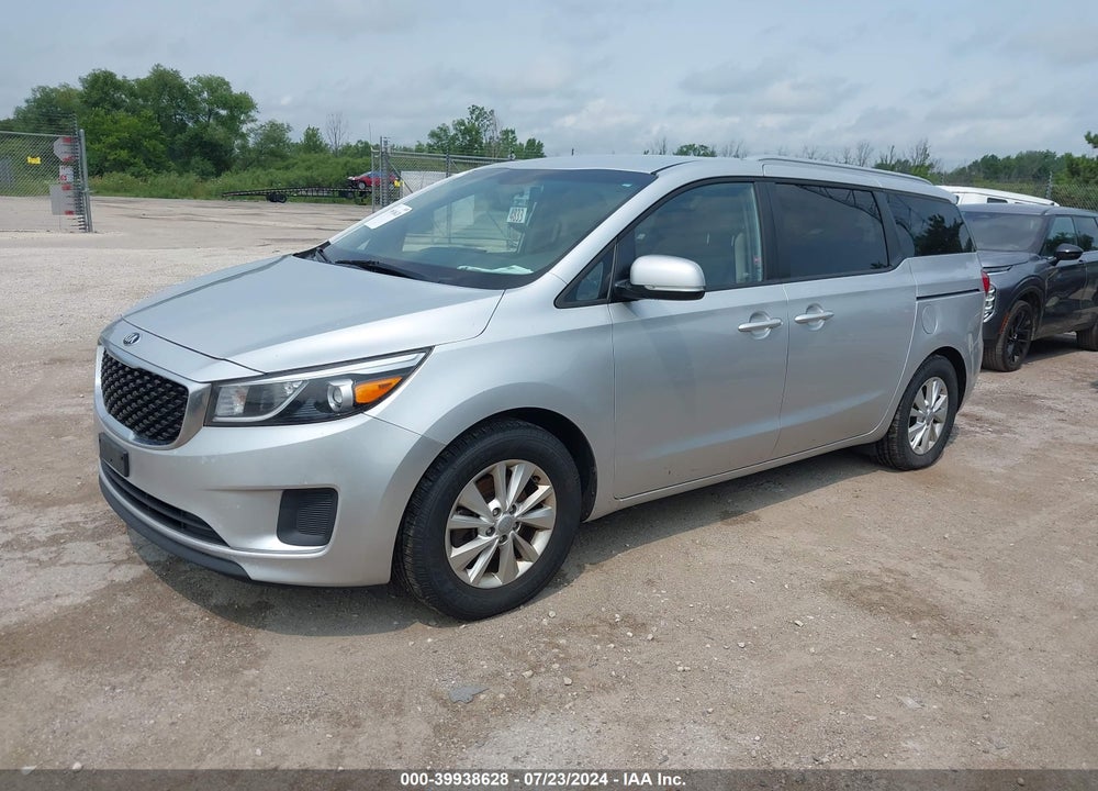 2016 KIA SEDONA LX VIN: KNDMB5C11G6163244