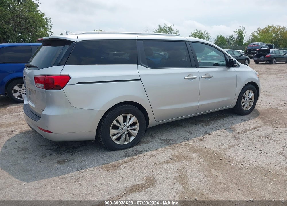 2016 KIA SEDONA LX VIN: KNDMB5C11G6163244