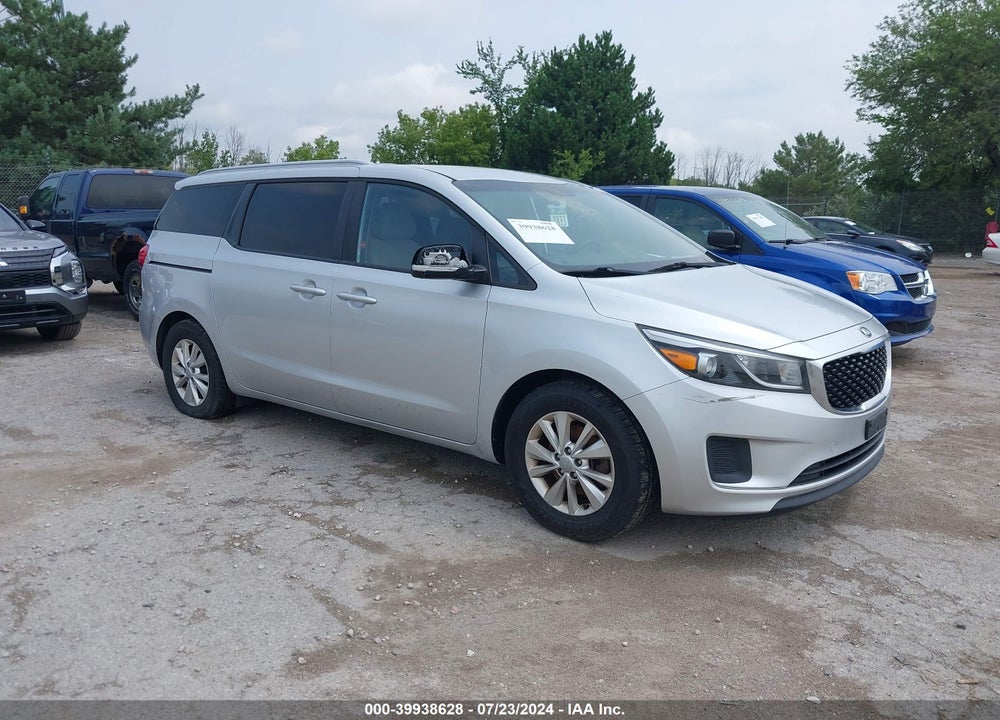 2016 KIA SEDONA LX VIN: KNDMB5C11G6163244