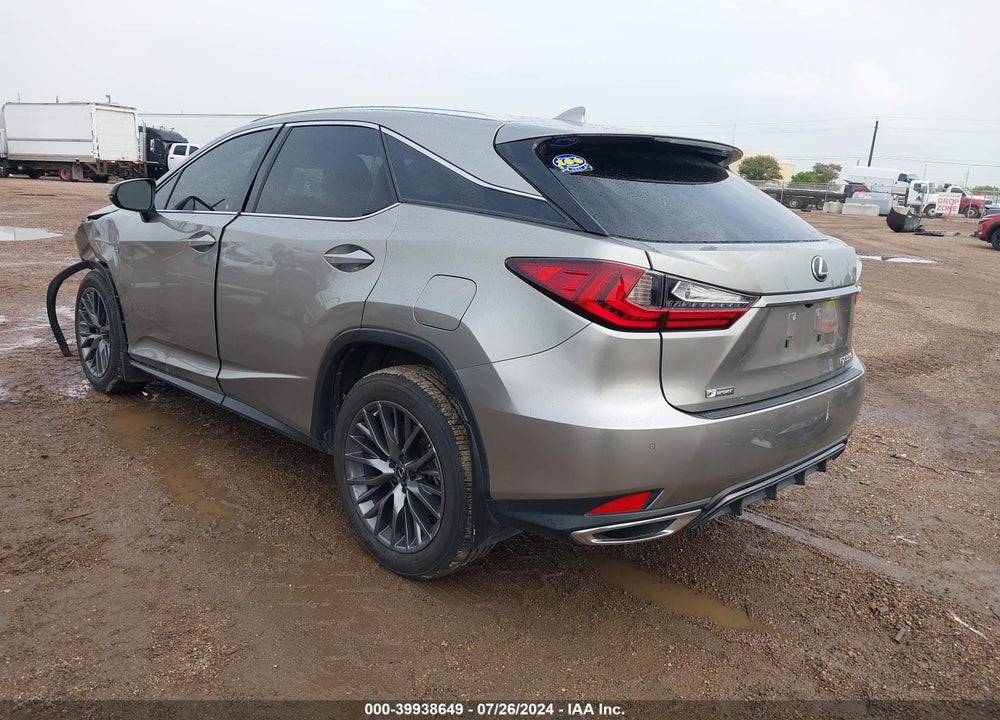 2022 LEXUS RX 350 F SPORT HANDLING VIN: 2T2YZMDA8NC336281