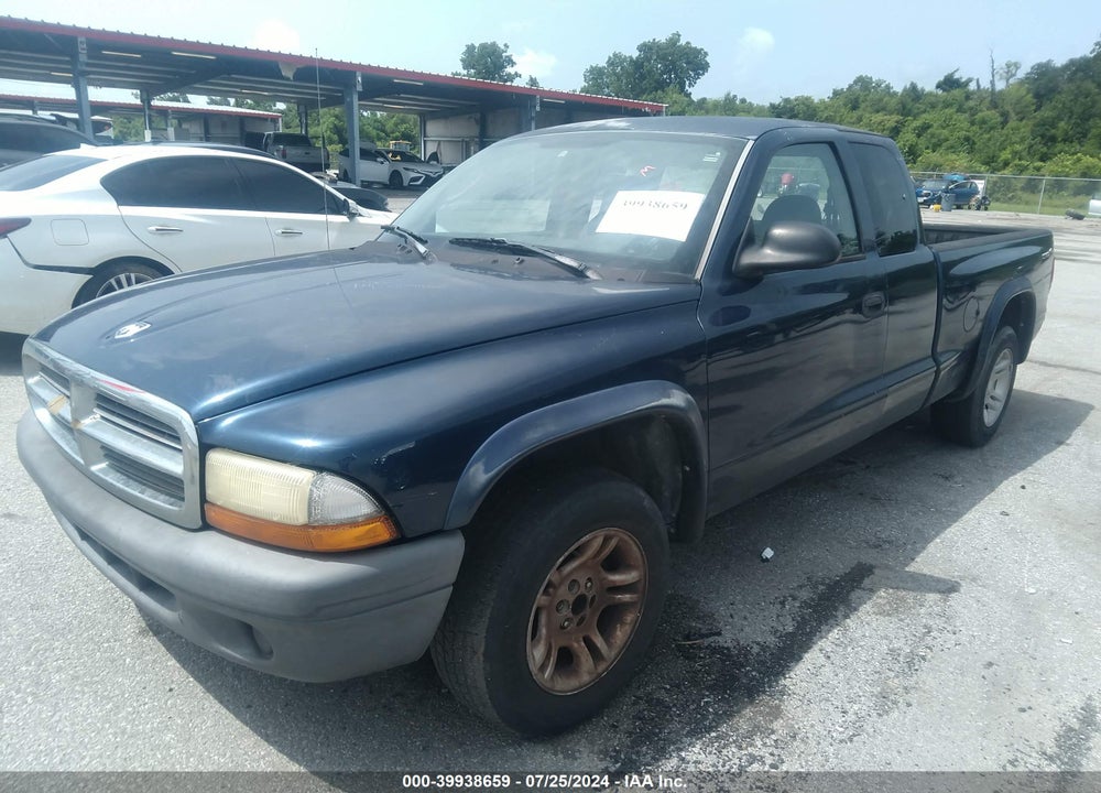 2004 DODGE DAKOTA VIN: 1D7GL12KX4S663344