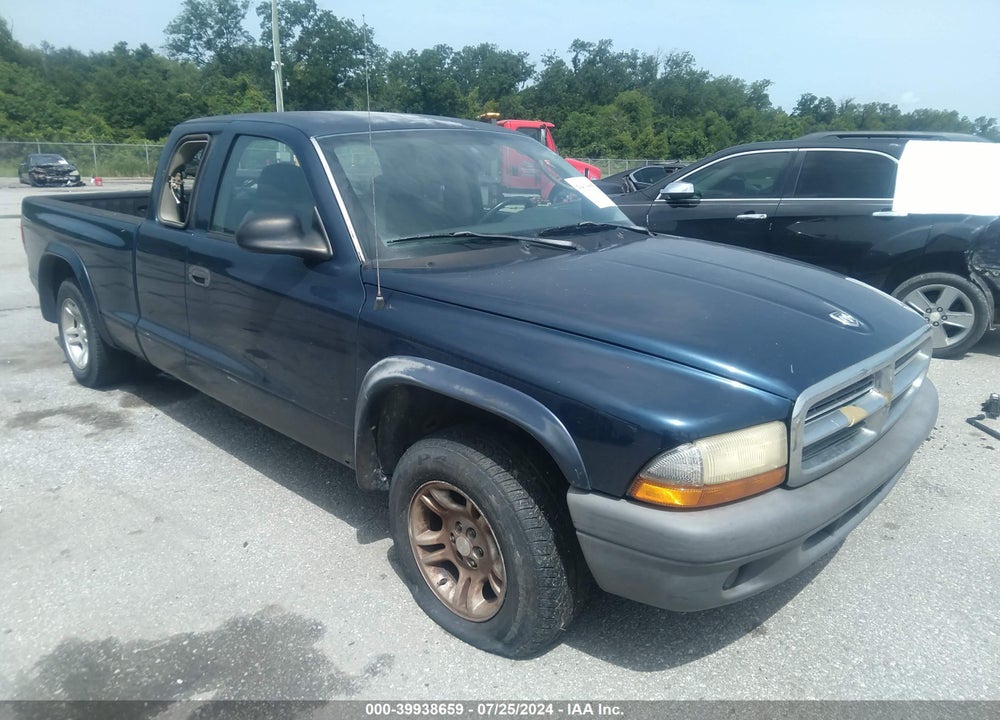 2004 DODGE DAKOTA VIN: 1D7GL12KX4S663344