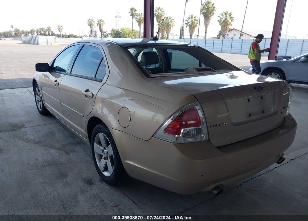 2008 FORD FUSION SE VIN: 3FAHP07108R255472