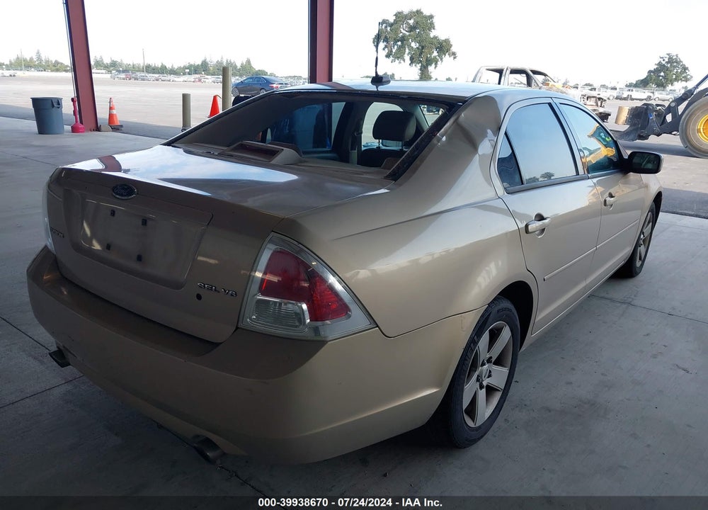 2008 FORD FUSION SE VIN: 3FAHP07108R255472