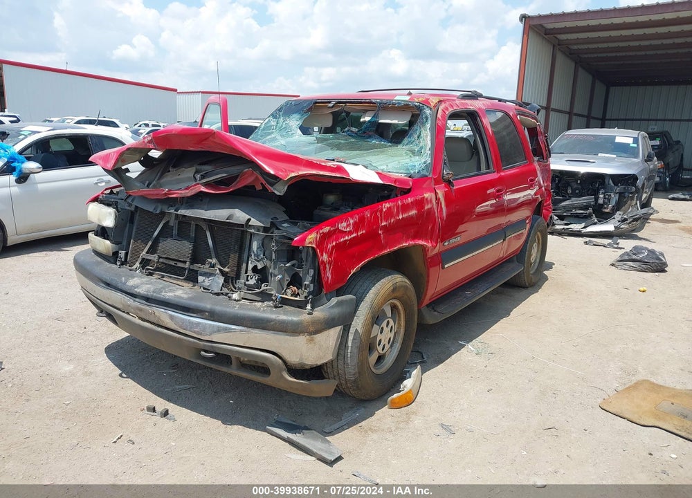 2002 CHEVROLET TAHOE LT VIN: 1GNEC13Z72R136838