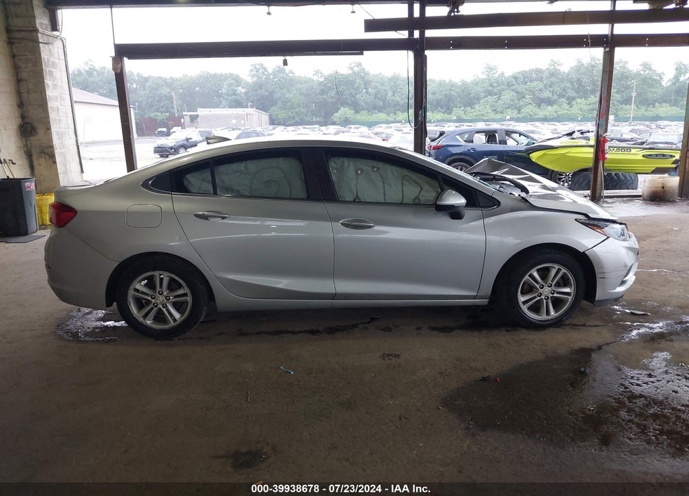 2016 CHEVROLET CRUZE LT AUTO VIN: 1G1BE5SM1G7261834