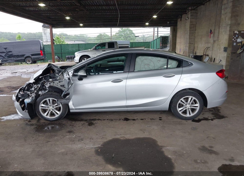 2016 CHEVROLET CRUZE LT AUTO VIN: 1G1BE5SM1G7261834