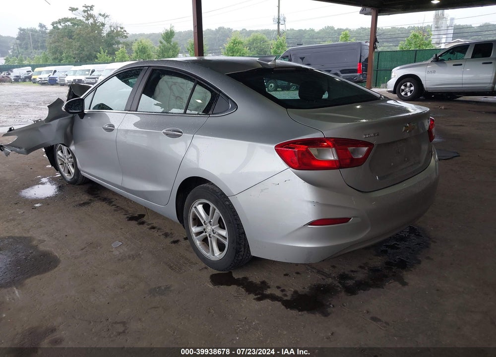 2016 CHEVROLET CRUZE LT AUTO VIN: 1G1BE5SM1G7261834