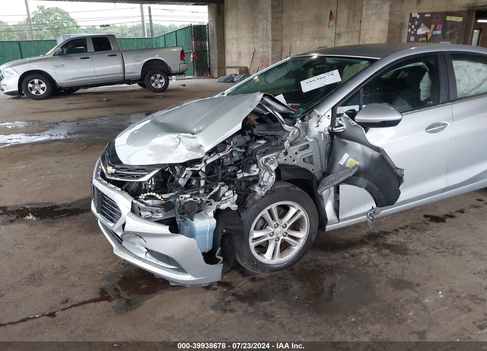 2016 CHEVROLET CRUZE LT AUTO VIN: 1G1BE5SM1G7261834