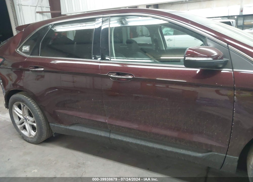 2017 FORD EDGE TITANIUM VIN: 2FMPK4K84HBB64683