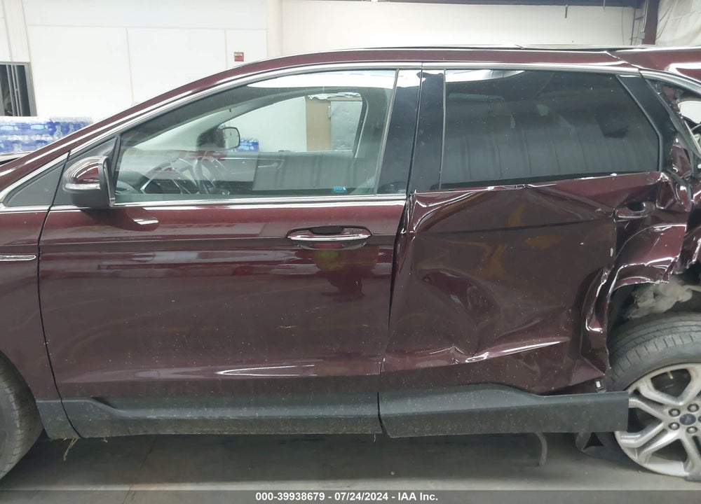 2017 FORD EDGE TITANIUM VIN: 2FMPK4K84HBB64683