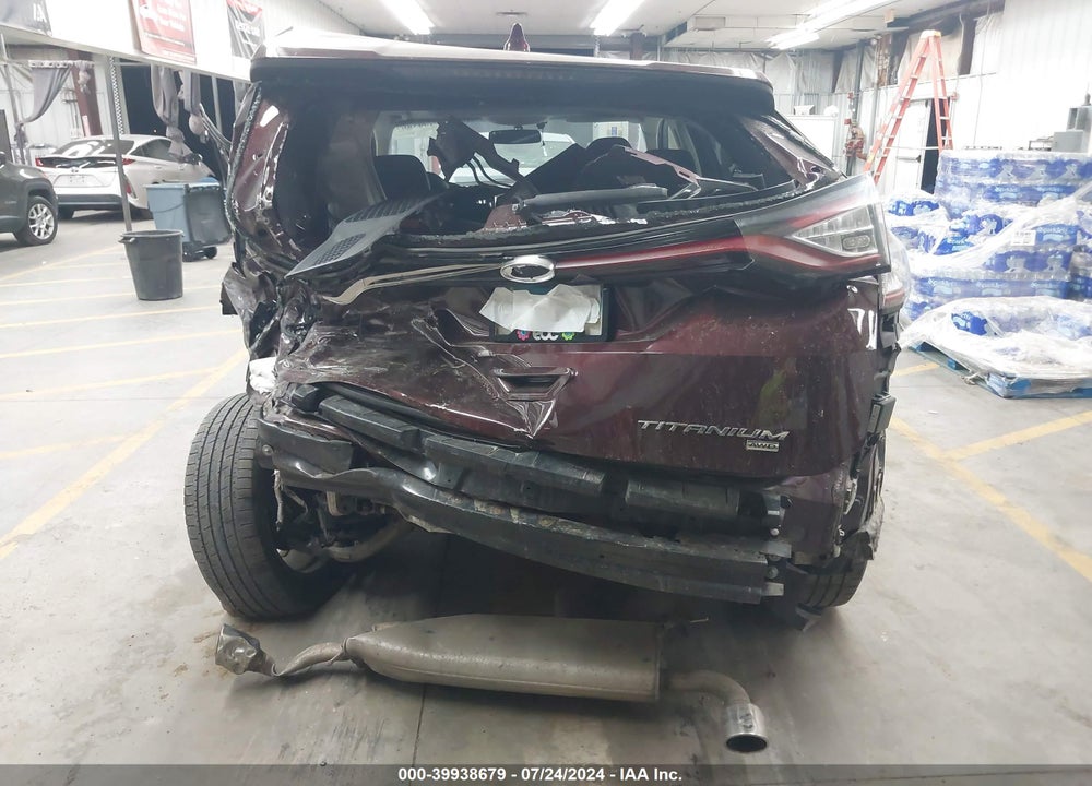 2017 FORD EDGE TITANIUM VIN: 2FMPK4K84HBB64683
