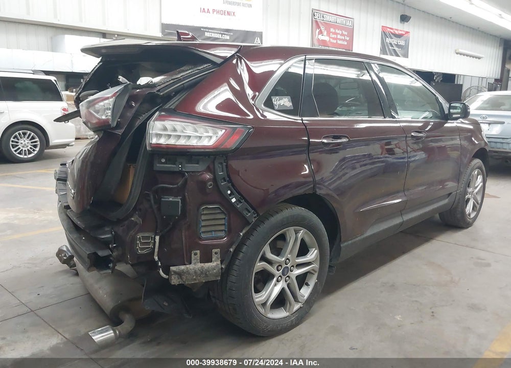 2017 FORD EDGE TITANIUM VIN: 2FMPK4K84HBB64683