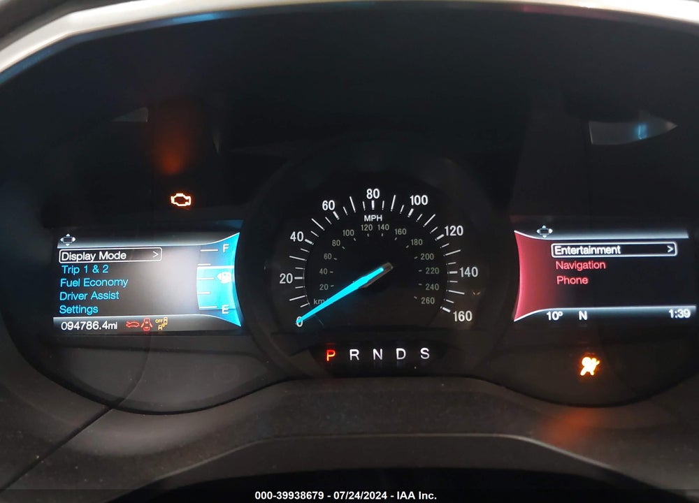 2017 FORD EDGE TITANIUM VIN: 2FMPK4K84HBB64683