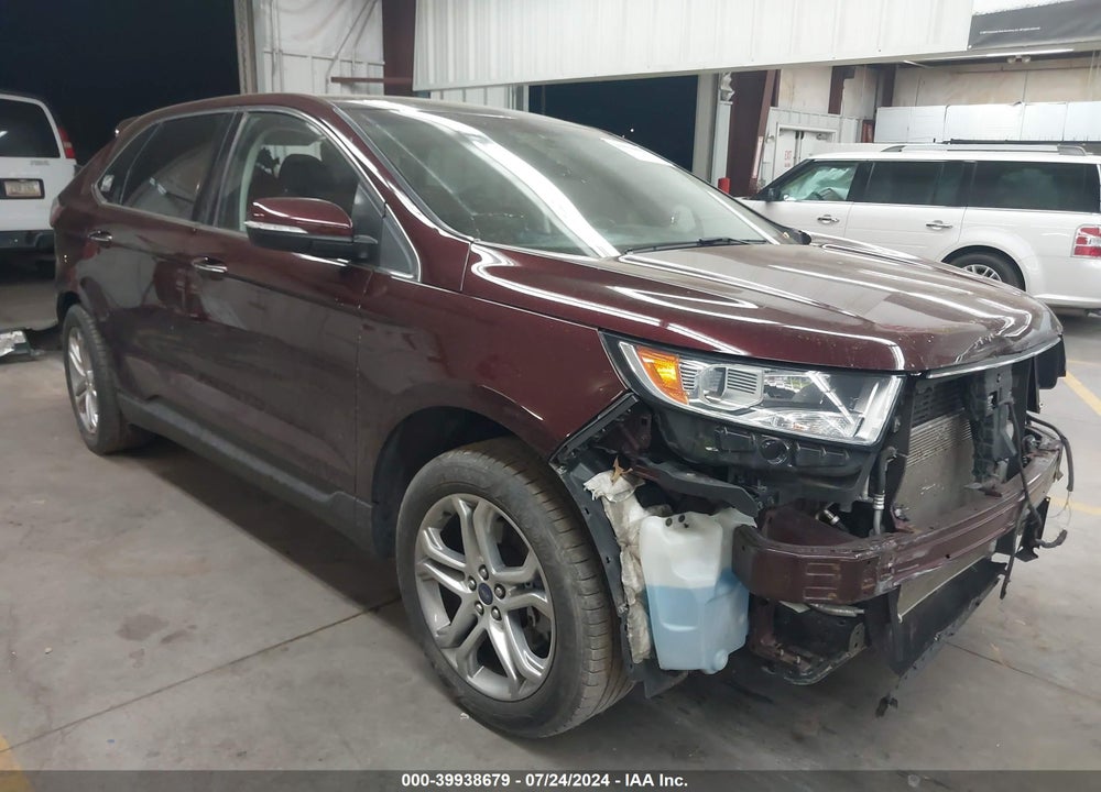 2017 FORD EDGE TITANIUM VIN: 2FMPK4K84HBB64683