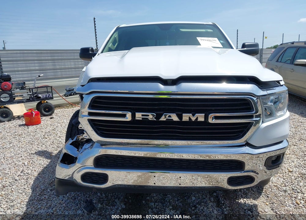 2020 RAM 1500 BIG HORN 4X2 5'7 BOX VIN: 1C6RREFT9LN373189