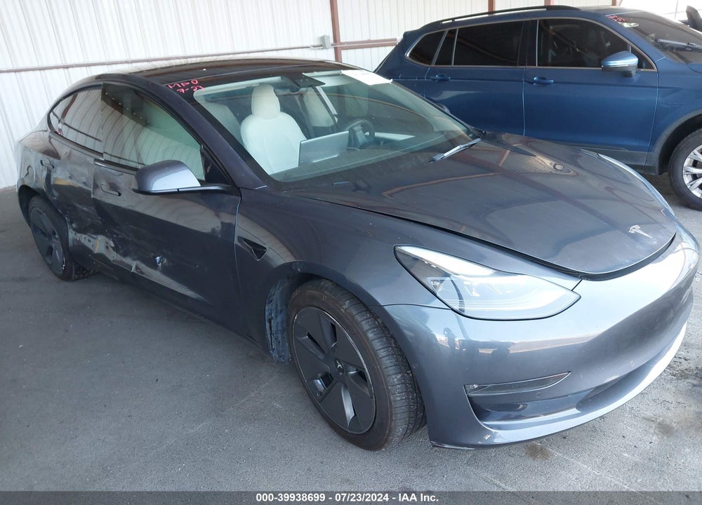 2022 TESLA MODEL 3 LONG RANGE DUAL MOTOR ALL-WHEEL DRIVE VIN: 5YJ3E1EBXNF122677
