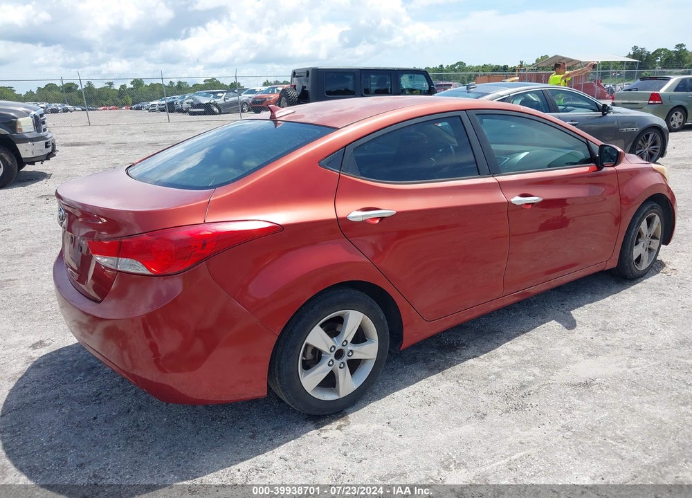 2012 HYUNDAI ELANTRA GLS (ULSAN PLANT) VIN: KMHDH4AE3CU231060