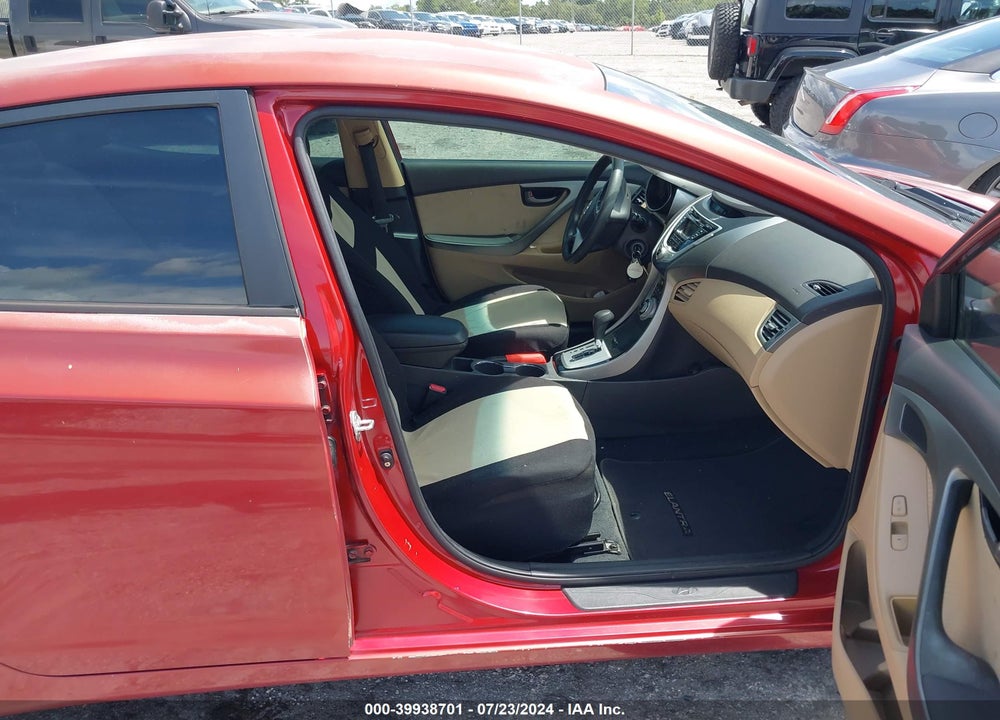 2012 HYUNDAI ELANTRA GLS (ULSAN PLANT) VIN: KMHDH4AE3CU231060