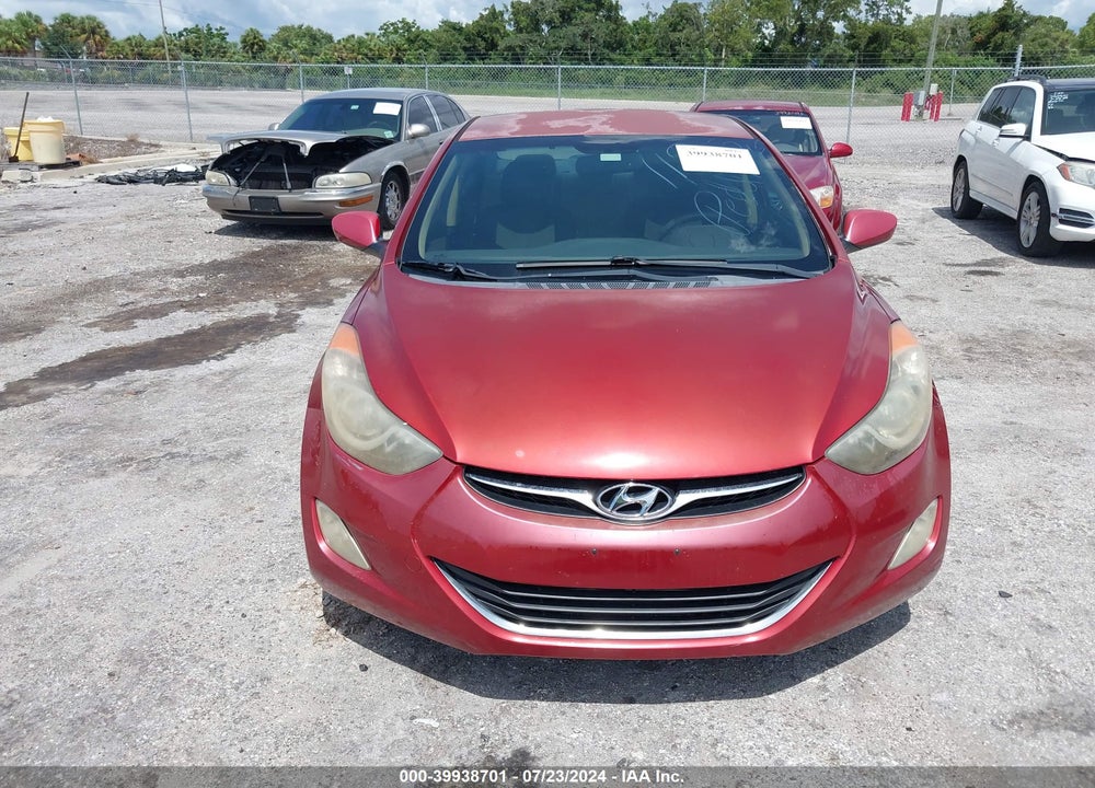 2012 HYUNDAI ELANTRA GLS (ULSAN PLANT) VIN: KMHDH4AE3CU231060