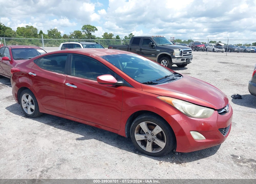 2012 HYUNDAI ELANTRA GLS (ULSAN PLANT) VIN: KMHDH4AE3CU231060