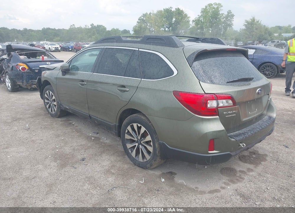 2015 SUBARU OUTBACK 2.5I LIMITED VIN: 4S4BSBNC8F3259162