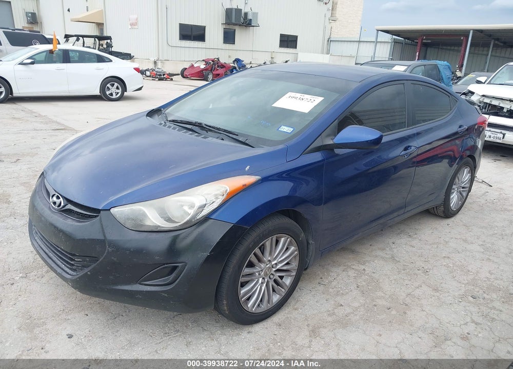 2013 HYUNDAI ELANTRA GLS VIN: KMHDH4AE4DU645062