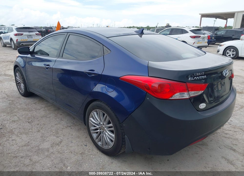 2013 HYUNDAI ELANTRA GLS VIN: KMHDH4AE4DU645062