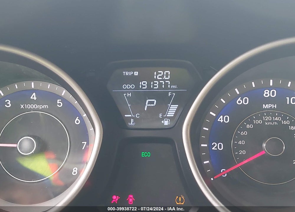 2013 HYUNDAI ELANTRA GLS VIN: KMHDH4AE4DU645062