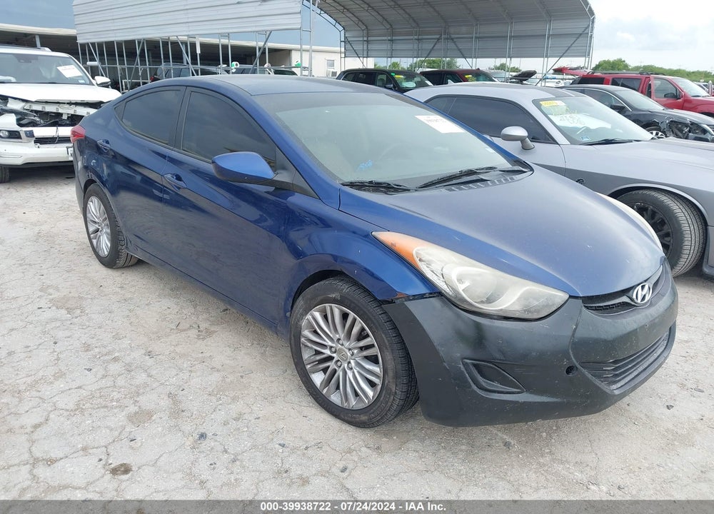 2013 HYUNDAI ELANTRA GLS VIN: KMHDH4AE4DU645062
