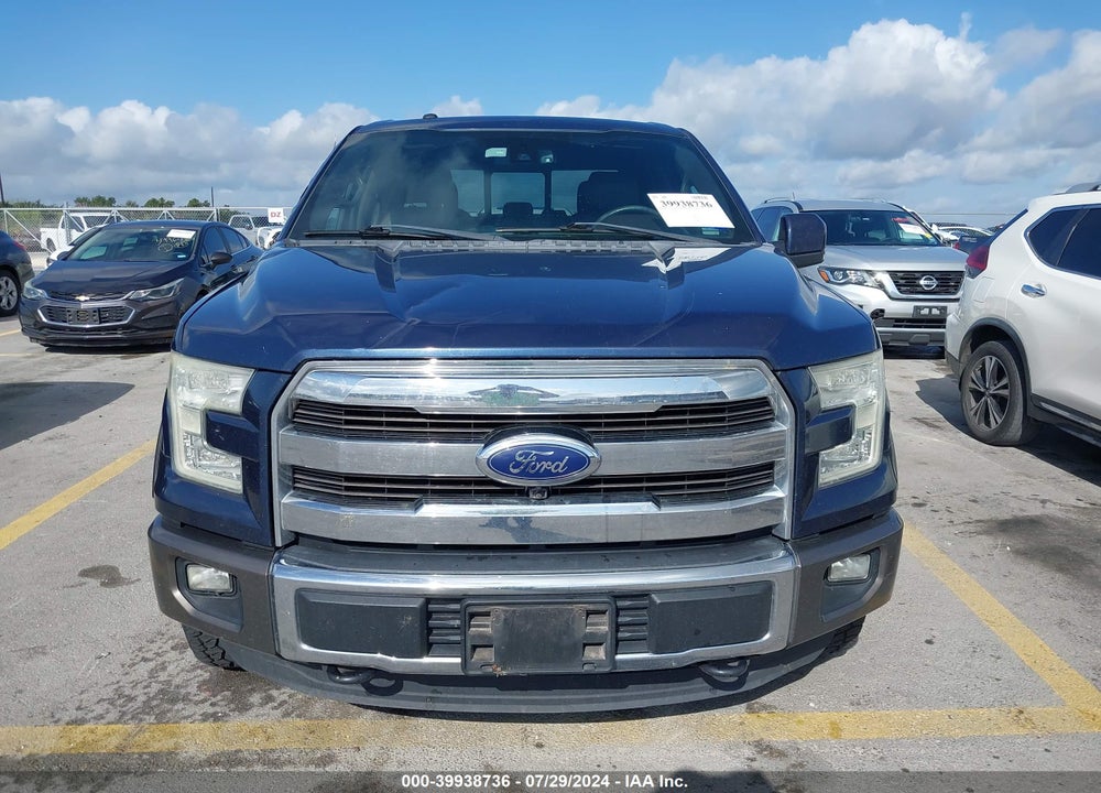 2015 FORD F-150 KING RANCH VIN: 1FTEW1EF3FFC29494