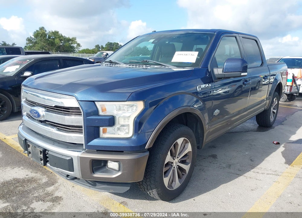 2015 FORD F-150 KING RANCH VIN: 1FTEW1EF3FFC29494