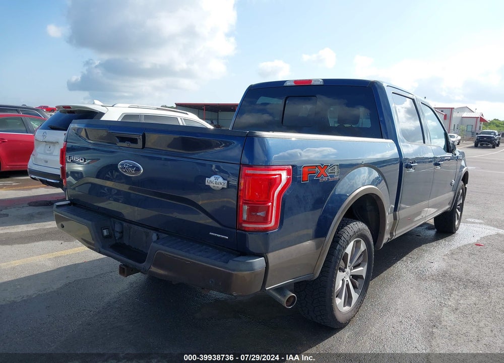2015 FORD F-150 KING RANCH VIN: 1FTEW1EF3FFC29494